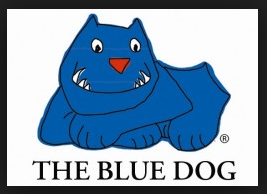 The blue dog